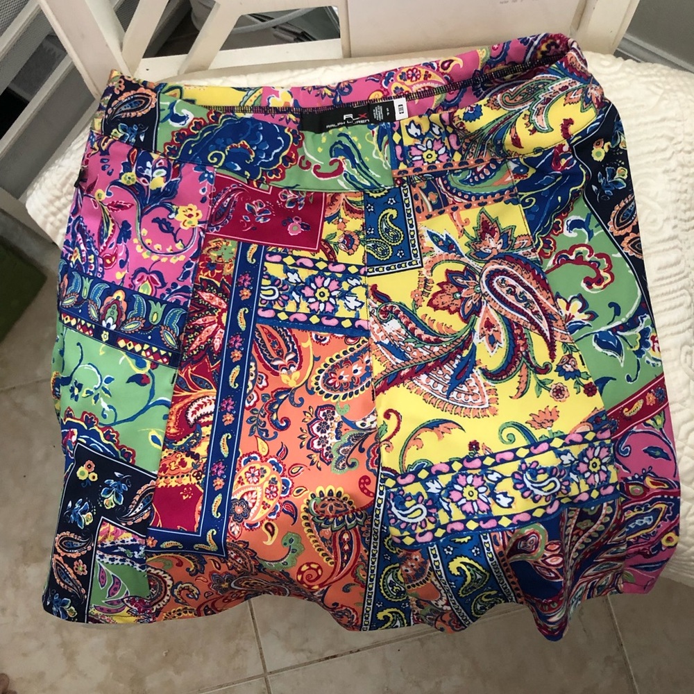 Ralph Lauren Golf Pattern Skort | Size Small